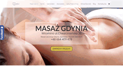 Desktop Screenshot of masaze-gdynia.com